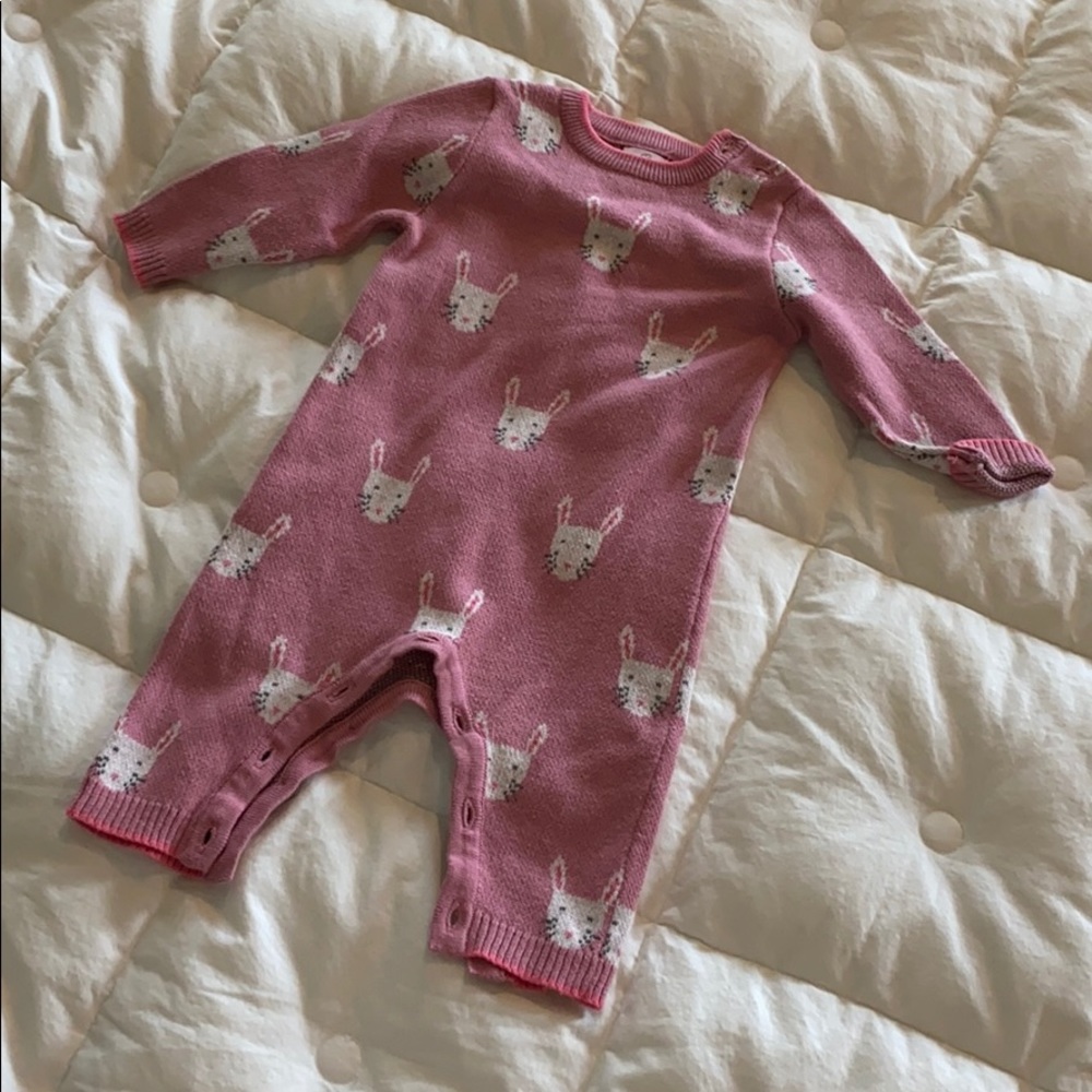 John Lewis baby girl sweater one piece